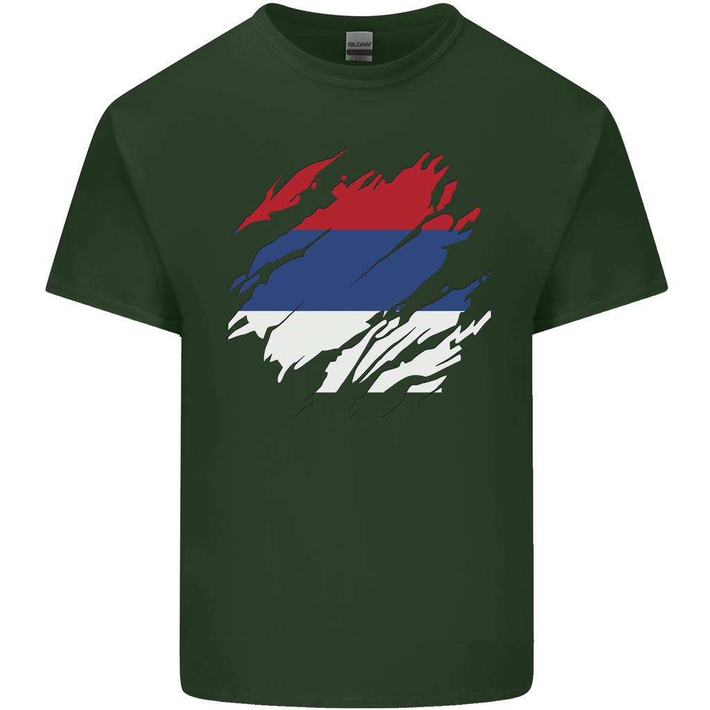 Torn Flag Puerto Rico Unisexs Light Cotton Tshirt
