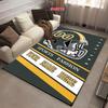 1 шт. Ковер на заказ для спальни, Персонализированные ковры с вашим именем и номером, Ковер с футбольным дизайном на заказ, Подарки для мужчин, фанатов, женщин, детей