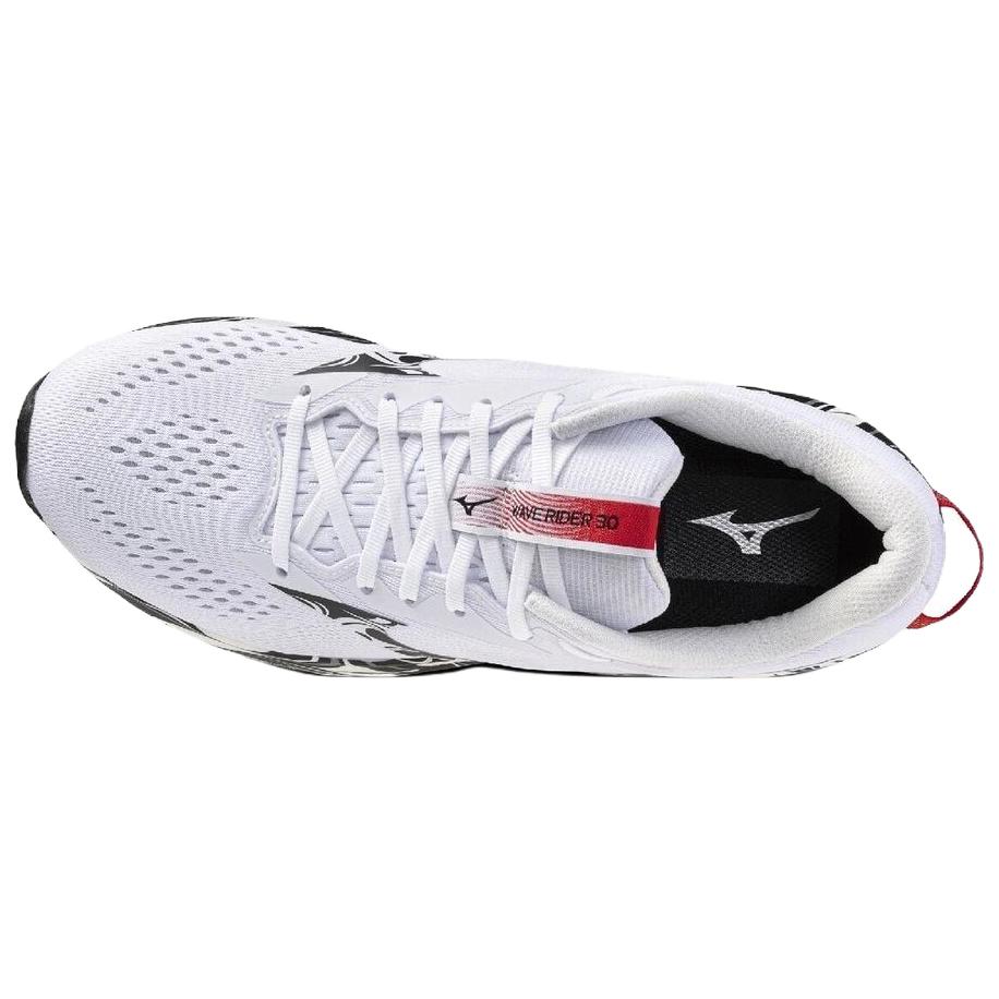 Mizuno Wave Rider 30 Удобные беговые кроссовки Унисекс кроссовки Белый J1GU262381