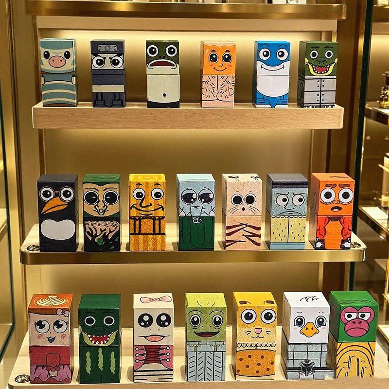 3D Magnetic Puzzle Blocks: Mountain & Sea Classics for Ages 3-6