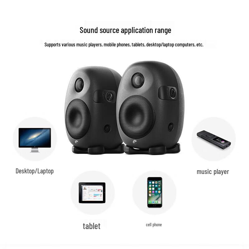 Профессиональная мониторная акустическая система HiVi X3 с проигрывателем Denon DCD600 (Китайская версия)