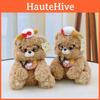 Bear Teddy Chef Costume Soft Plush Doll With Dressup For Children Entertainment