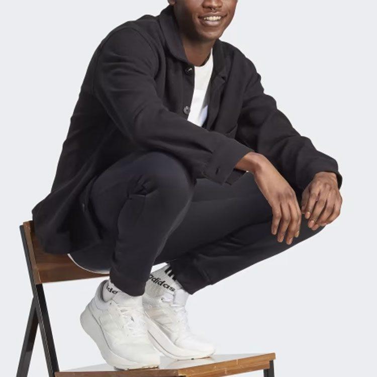 adidas Трикотажные брюки мужские черные IB4023