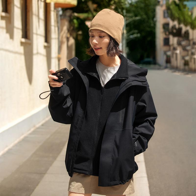 Li Ning Outdoor Collection Waterproof And Windproof To Keep Warm Windbreaker Jacket Unisex AEMV057-7