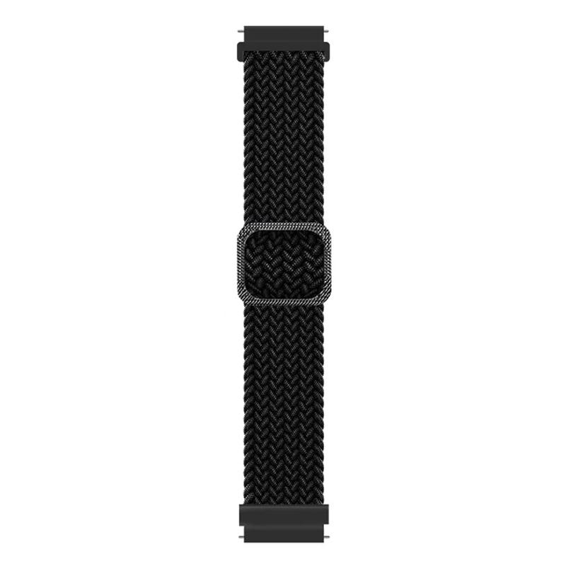 Плетеный нейлоновый ремешок 20 мм 22 мм для часов Realme Watch 3/2/2 Pro S/S Pro, эластичный ремешок для часов для Samsung Huawei Amazfit Smartwatch Band