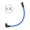 2/4/6 шт. высококачественный морской свечной провод Sierra 6" FitFor Johnson Evinrude 18-8816-1 автомобильные аксессуары