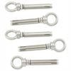 1/5Pcs M6x70mm Expansion Anchor Eyebolt Stainless Steel Ceiling Hook Bolt Screw  Concrete Brick Wall