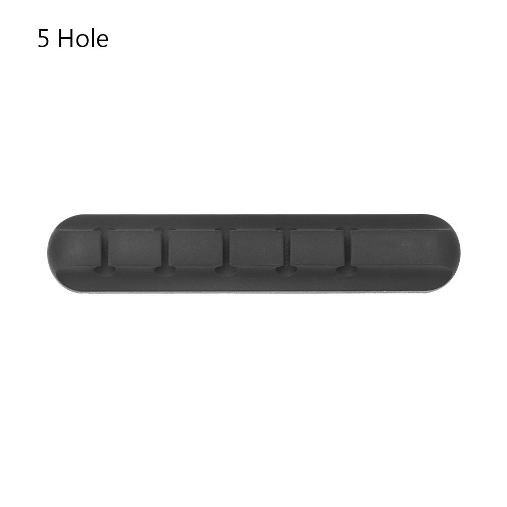 Self-adhesive Silicone USB Charger Storage Holder Cable Winder Cable Clip Charger Organizer