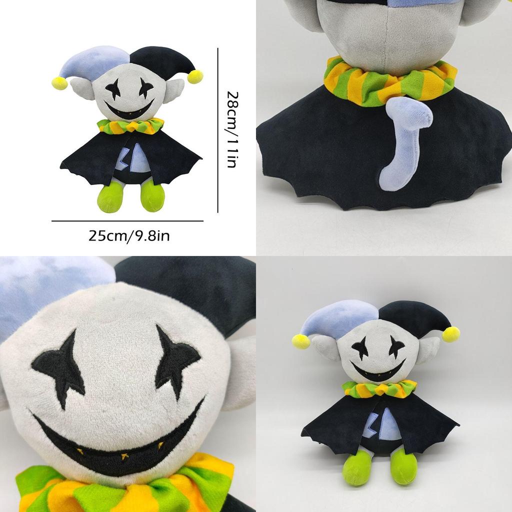 Плюшевая игрушка Deltarune Jevil | Мягкая кукла Джокер | Рождественский подарок | Коллекционный предмет на день рождения