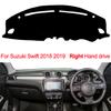 Накладка на панель приборов Автомобильный коврик на панель для Suzuki Swift 2018 2019 Коврик на панель приборов Автомобильный козырек от солнца Автомобильный Нескользящий Автостайлинг