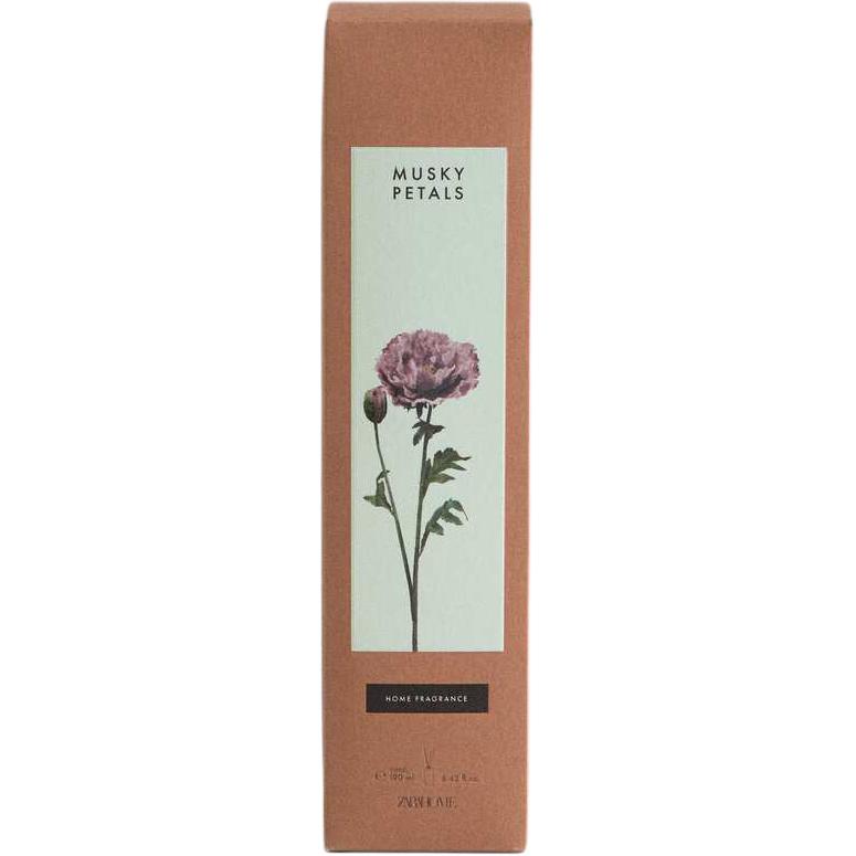 Zara home MUSKY PETALS Тонкий стик-ароматизатор Ароматерапевтический аромат Светло-желтый 190 мл