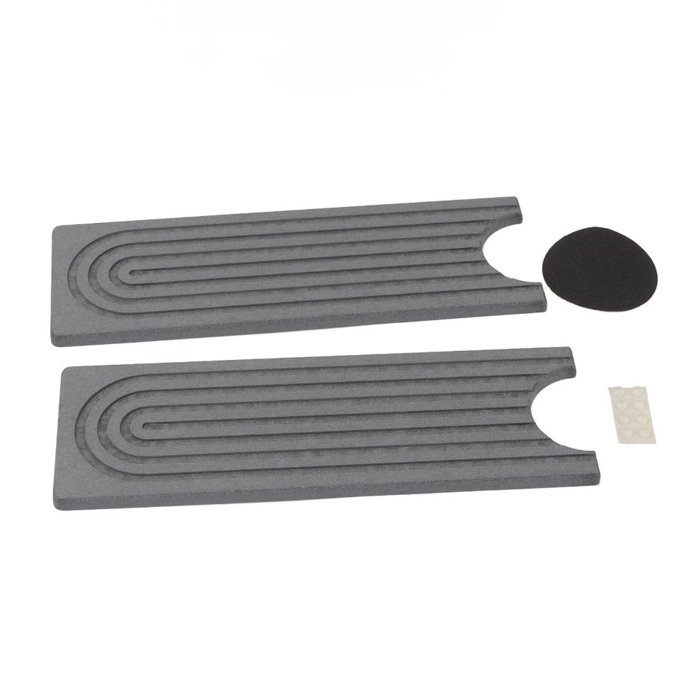 3pcs Fast Drying Faucet Mat Diatomite Stone Drying Mat Diatomite Faucet Mat For Kitchen Sink