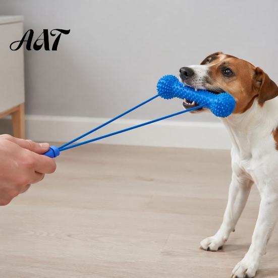 Dental Care Toys for Small Medium And Large Dogs Rubber Dog Chews, Chew Toy, Dual-Action Canine Prop, Pet Oral Hygiene Props Mouth Opener Dogs,