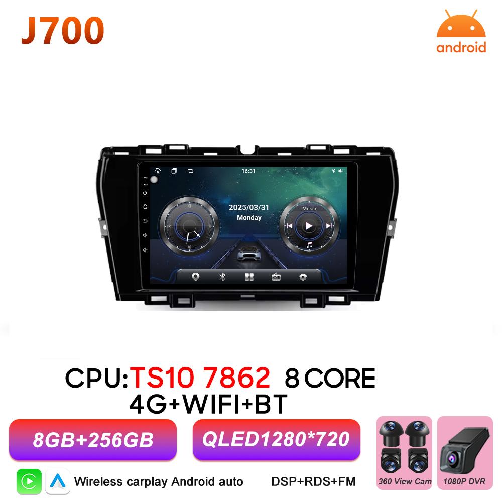 Car Radio Autoradio Carplay Android For SsangYong Tivolan Tivoli 2019 - 2023 GPS Navigation Video Multimedia Player Screen Wifi