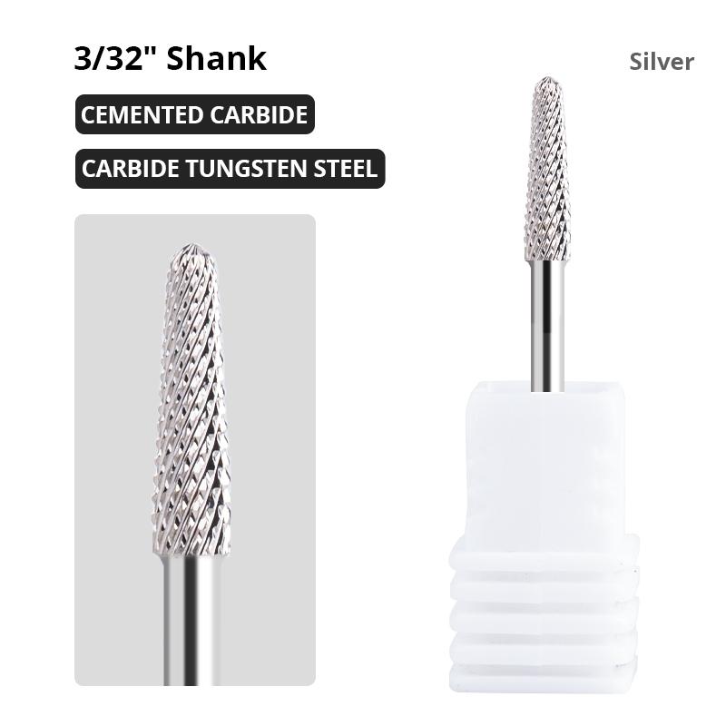 Керамическая фреза, маникюрные сверла для ногтей, электрические пилочки для ногтей, розовые, синие, шлифовальные насадки, фрезы, резак, аксессуары для заусенцев