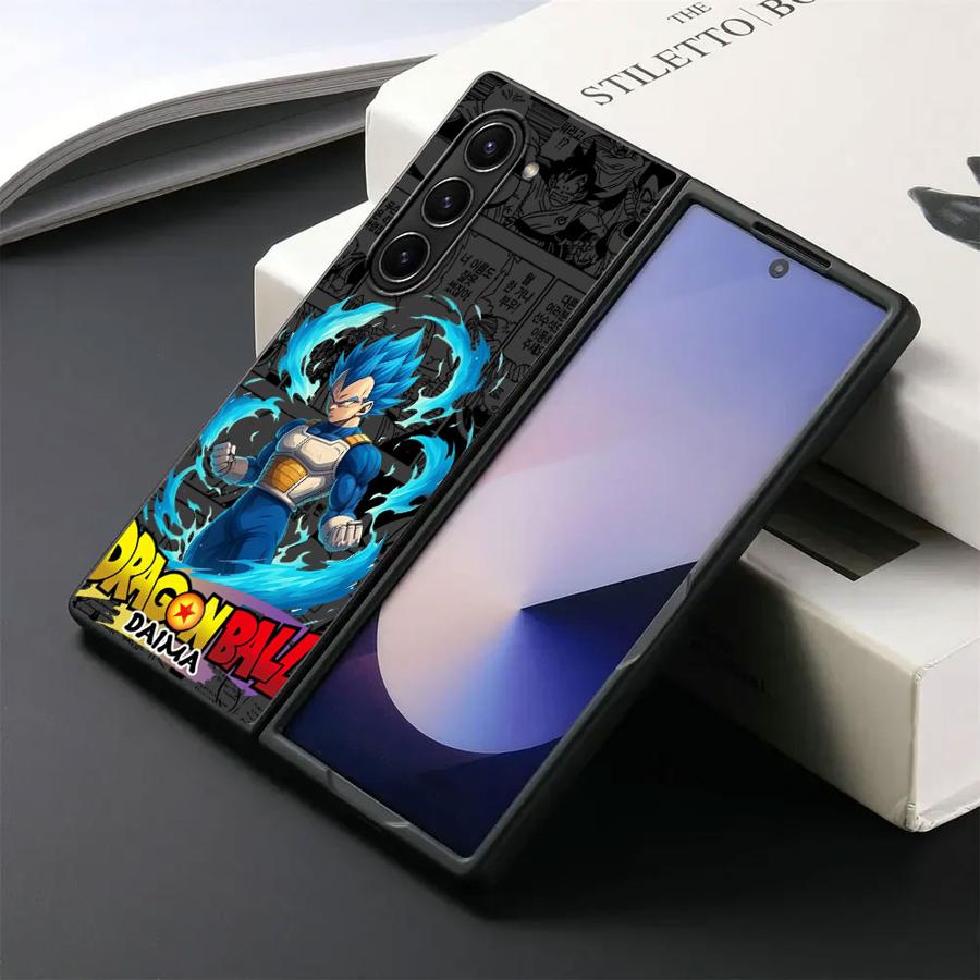 Чехол для Samsung Galaxy ZFold3 ZFold6 ZFold7 ZFold4 Z Fold 7 6 5 4 3 ZFold5 Задняя крышка телефона Dragon Ball Majin Buu