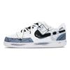 Nike Кроссовки для скейтборда Court Vision 1 Low top Мужские Бело-синие DH2987-101(Команда60-)