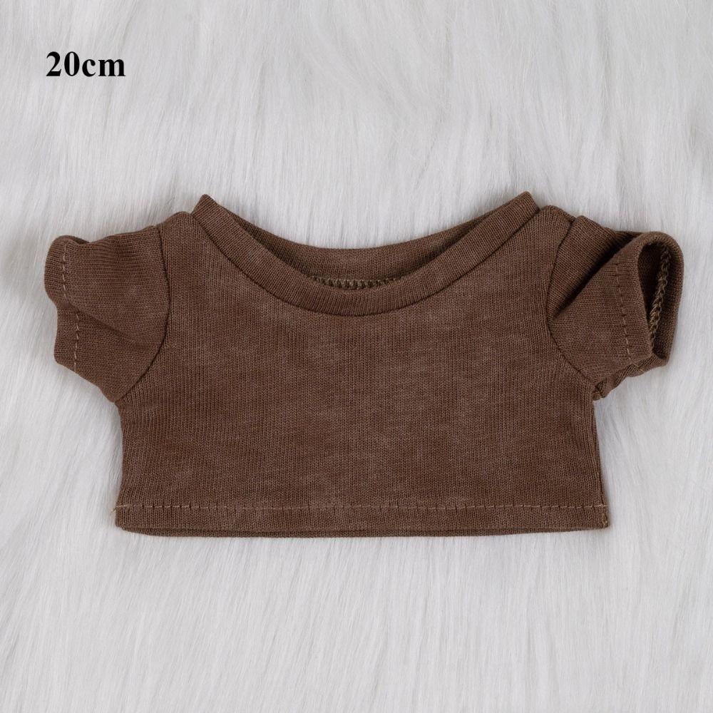 Fashion Style Cotton Doll Clothes Elastic Idol Doll Outfit  for 10/15/20cm Cotton Stuffed Dolls