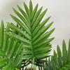 21 лист искусственная пальма пластик искусственные тропические листья домашний садовый декор