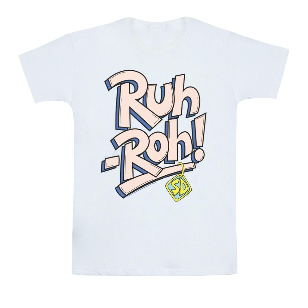 Scooby Doo Футболка с жетоном Ruh-Roh для мальчиков