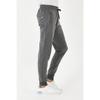 Men's Sweatpants, Skinny Leg, Elastic Waist, Back Pocket, Elastic Zipper, Compact Combed Cotton