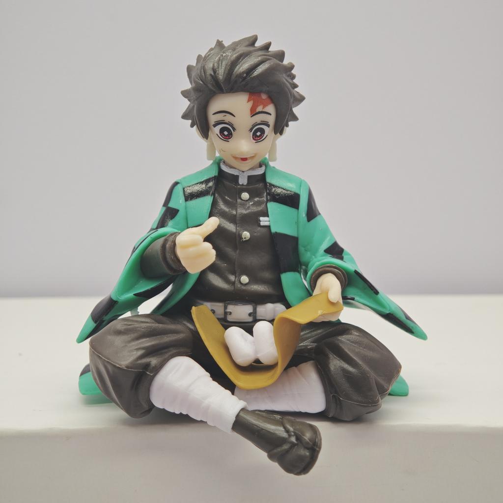 Anime Demon Slayer Action Figures Tanjirou Tomioka GiyuuZenitsu Kochou Nezuko Anime Figure Collect Kid Doll Toys for Children SS