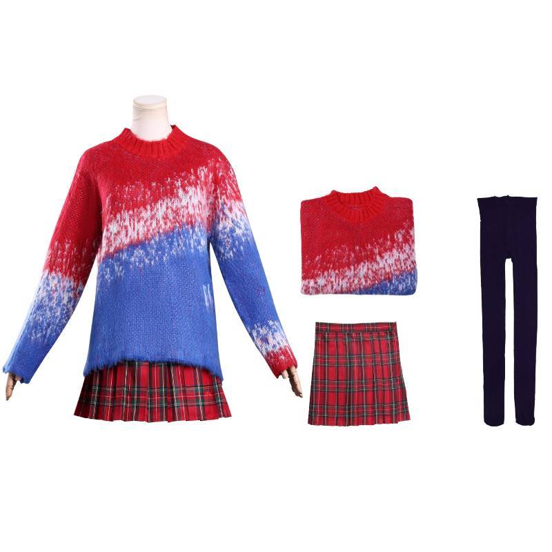 Косплей-свитер «Семейка Аддамс 2» с принтом для костюмированных мероприятий на Хэллоуин