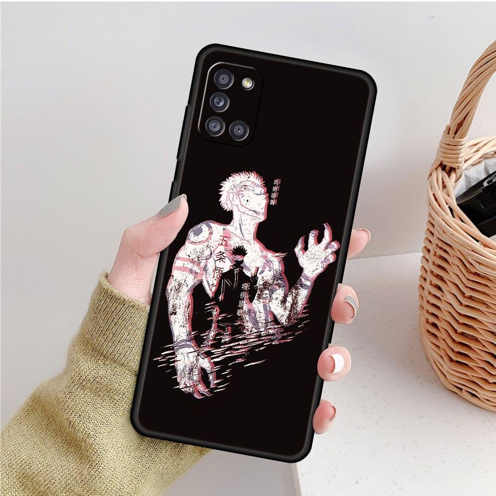 Оригинальный чехол для телефона Jujutsu Kaisen с принтом для Samsung Galaxy A52 A02s A41 A72 A51 A32 4G A12 A71 A21s A31 A53 A33 A52s 5G