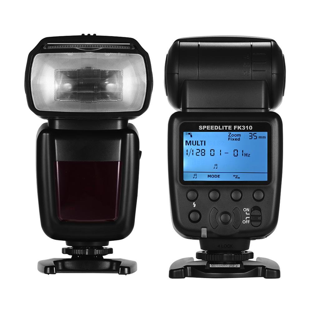 Universal Wireless Camera Flash Light Speedlite GN33 LCD Display for Canon Nikon Sony Olympus