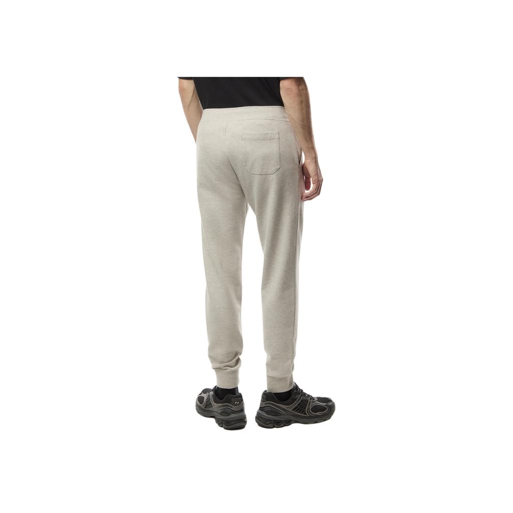 Polo Ralph Lauren FW22 однотонные спортивные штаны с вышитым логотипом и эластичным поясом, с манжетами, мужские спортивные штаны, серые 710888283-003
