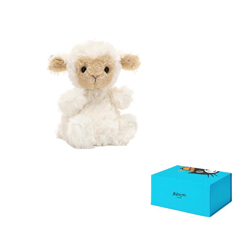 JELLYCAT Пасхальная коллекция Милый ягненок Успокаивающая кукла Плюшевая кукла Высота 15 см