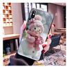 Glass Phone Case For iPhone 17 Pro Max Air 17 16 15 14 13 Pro Max 15 16 Pro 15Plus Snowman Christmas