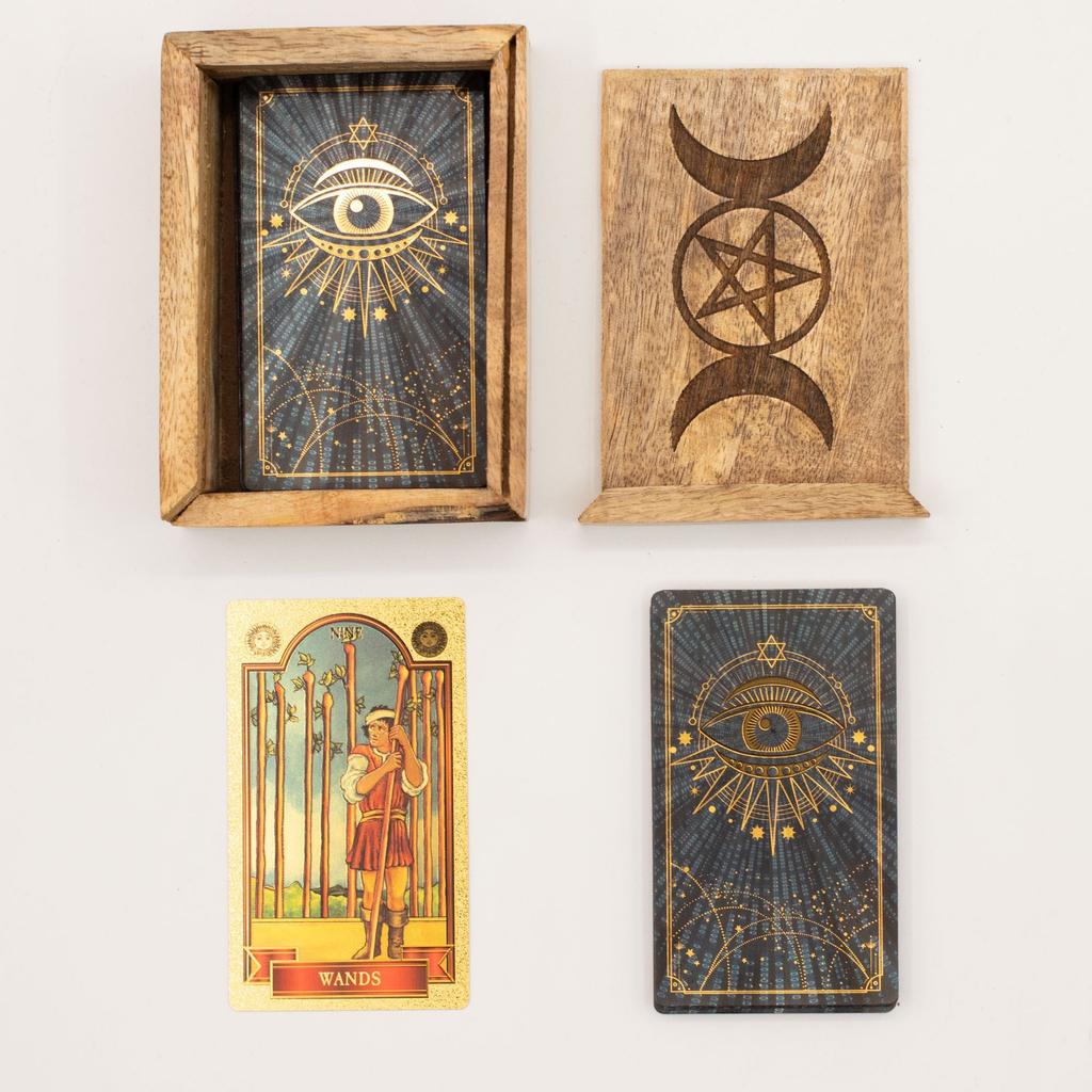 Small Tarot Box with Card Holder