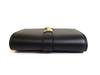 Оригинальный брелок Saint Laurent YSL из черной кожи 6 шт. #b135 Открытая коробка