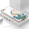 Чехол для телефона с мультяшным павлиньим покрытием для iPhone 11 13 15 Samsung Galaxy A52 Xiaomi Redmi 12C Note 10 Pro Oneplus Мягкие чехлы для смартфонов
