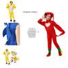 Stylish Blue Cosplay Costume Sonic Hedgehog Theme For Carnival Party