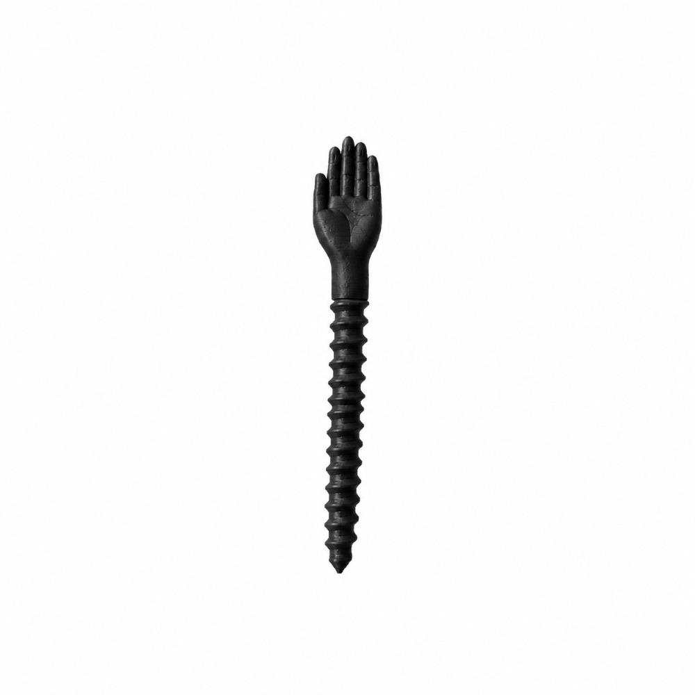 3D Printed Hand Shape Screw Hook Realistic Wall Mount Key Holder Unique Key Hanger Entryway