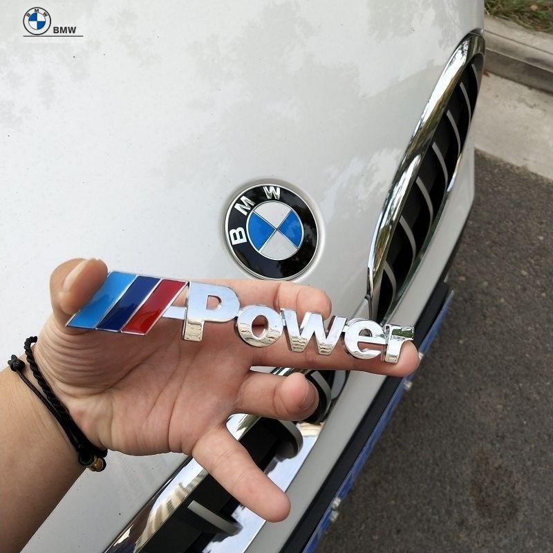 RLEB2 1PCS Car Shield Body Trunk Stickers 3D Metal Emblem Decal For BMW M Power E28 E30 E34 E46 E60 E90 F84 M3 M5 X4 X6 1 3 5 6 Series