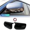 For Subaru Impreza WRX STI 2004 2005 2006 2007 2PCS Glossy Black Car Side Rearview Mirror Cover Caps Shell