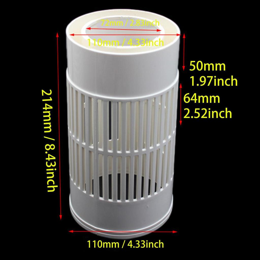 Фильтр для пруда для рыбы Аксессуары Многофункциональная головка для сбора отходов для фермерского бассейна Anti