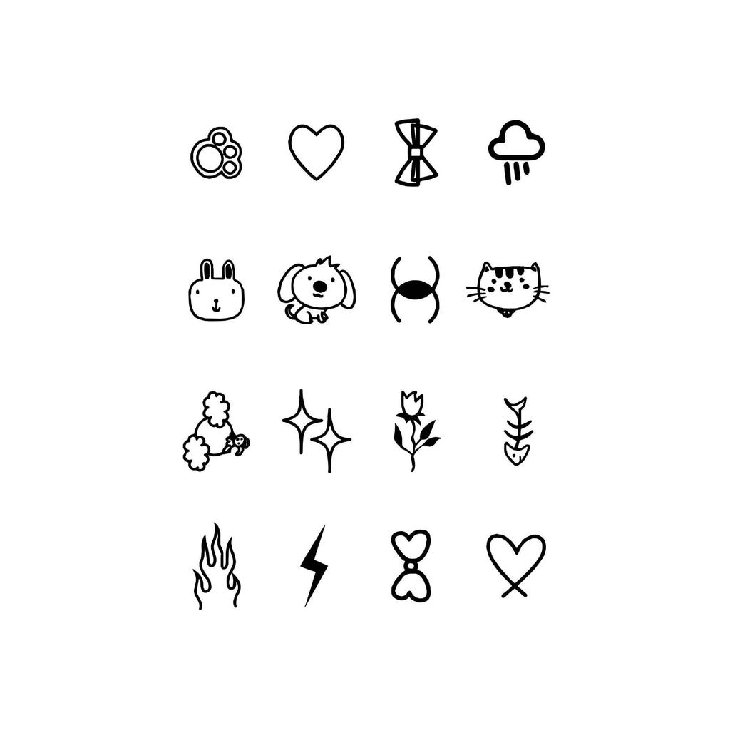 Herbal Juice Finger Tattoos: Cute, Semi-Permanent, Waterproof Designs for Women