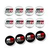 4 X 56mm GR Sport Car Center Wheel Hub Cap Badge Stickers Metal Emblem Decals