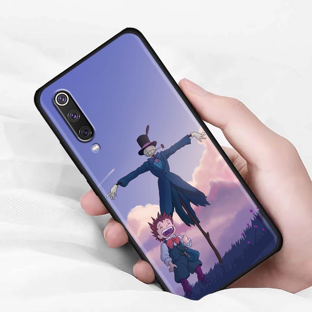 Миядзаки Хаяо аниме «Ходячий замок Хаула» мягкий чехол для Xiaomi Mi 9 9se 8 10 T A2 Lite 10S 9T CC9 Note 10 Pro 9Lite чехол Fundas