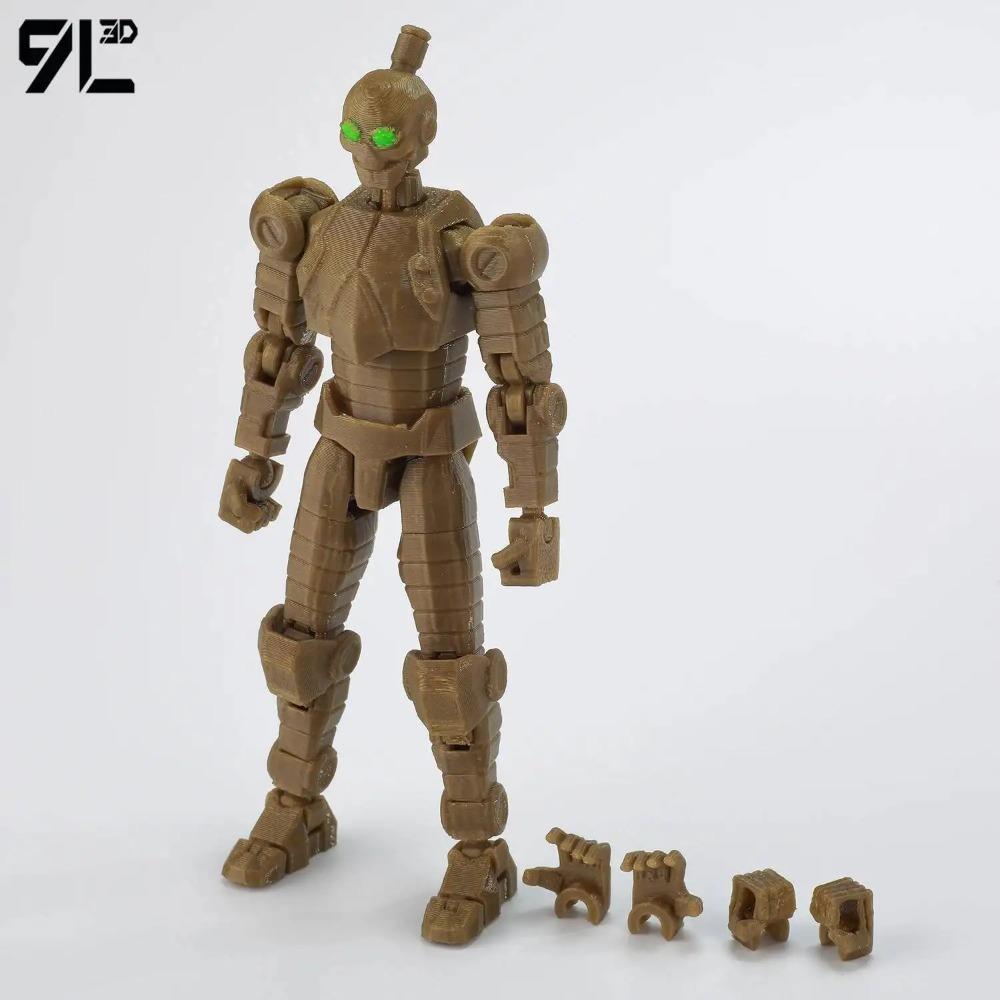 9L3D Dummy13 Lucky13 Непобедимый Мальчик Предательство Аниме Многосуставные Механические Конечности Фигурки Действия Молодежь Титан13 Боевые Игрушки Подарки
