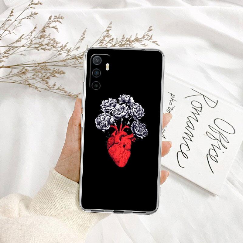 Прозрачный чехол для телефона Calm Heart Art для Motorola Moto G40 G04 G05 One Ace Action Fusion + Plus Hyper Macro Vision Zoom
