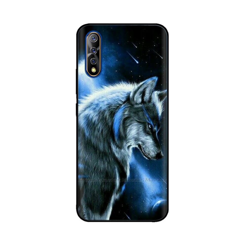 Чехол для телефона Vivo V17 Neo Мягкий ТПУ Силиконовая Задняя Крышка Для Vivo S1 1907 6.38" V17Neo V 17 neo Защитный Печатный Корпус