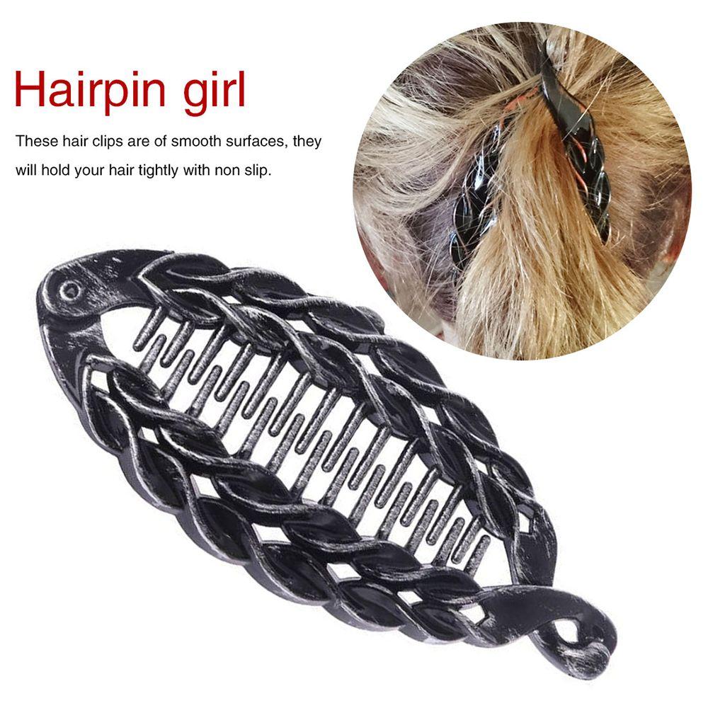 DIY Women Barrettes Banana Clips Fish Clip Hairpins Hair Clips Hair Claws