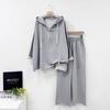 Mizqz Women Vintage Deconstructed Loose Fit Hoodie Pants