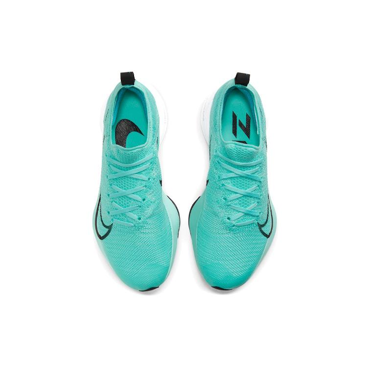 Новые женские кроссовки Nike Air Zoom Tempo Next% Flyknit Гипербирюзовые CI9924-300