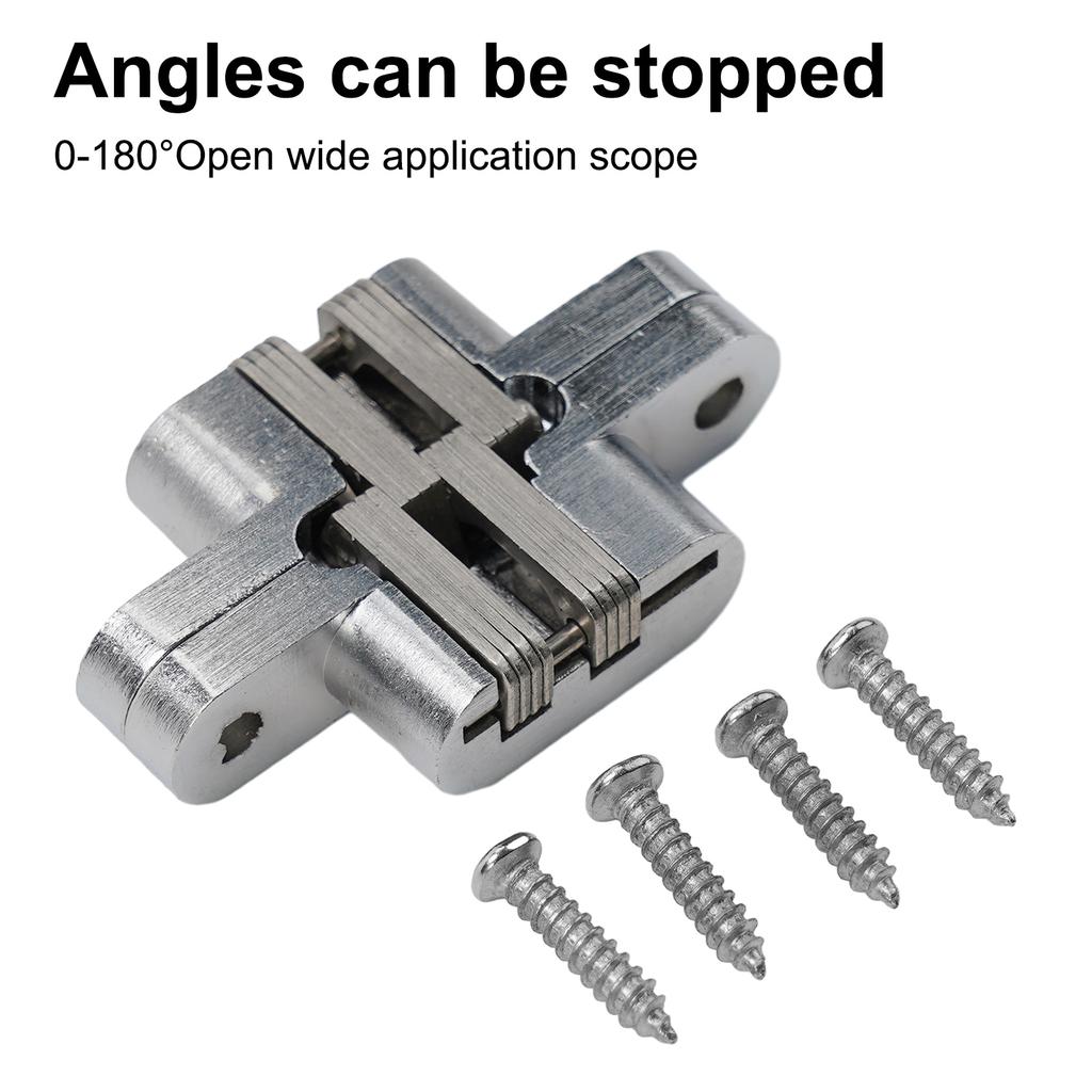 Петля невидимая из нержавеющей стали Петля для складной двери Петля крестообразная невидимая Мебельная фурнитура Аксессуары Петля для деревянной двери